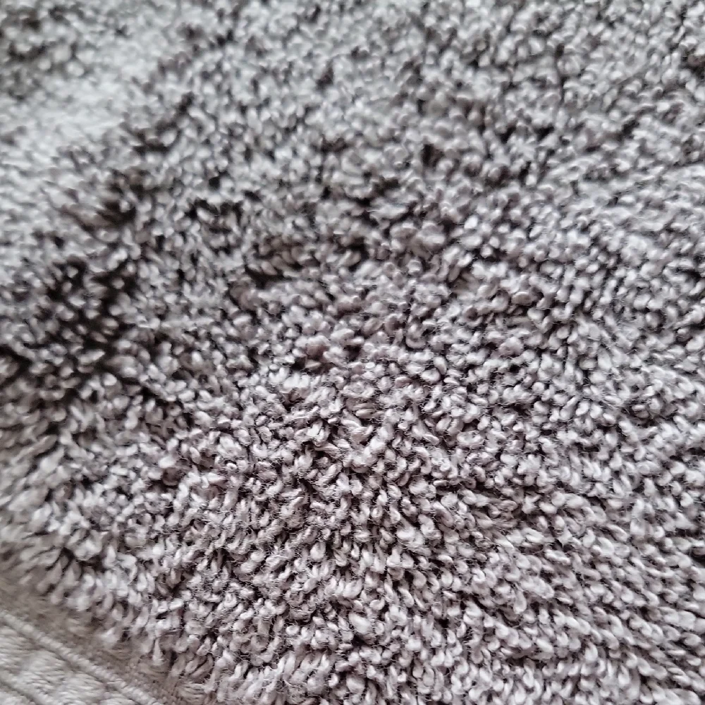 Plush Light Gray Bath Sheet
